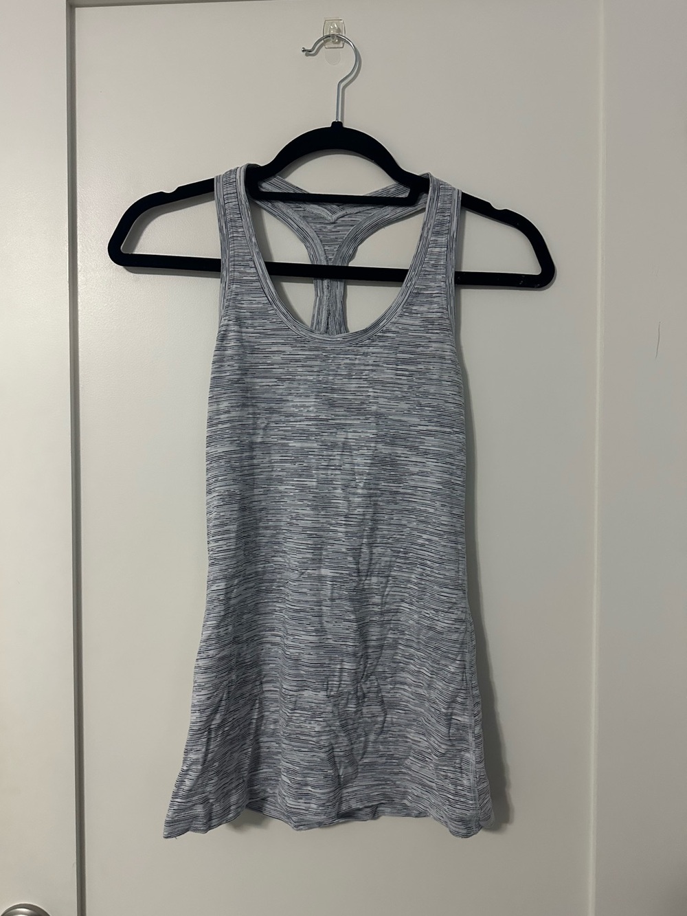 Lulu Swiftly tech Heather Gray Racerback Tank Top